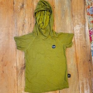 Nununu short sleeve hooded shirt, 4t